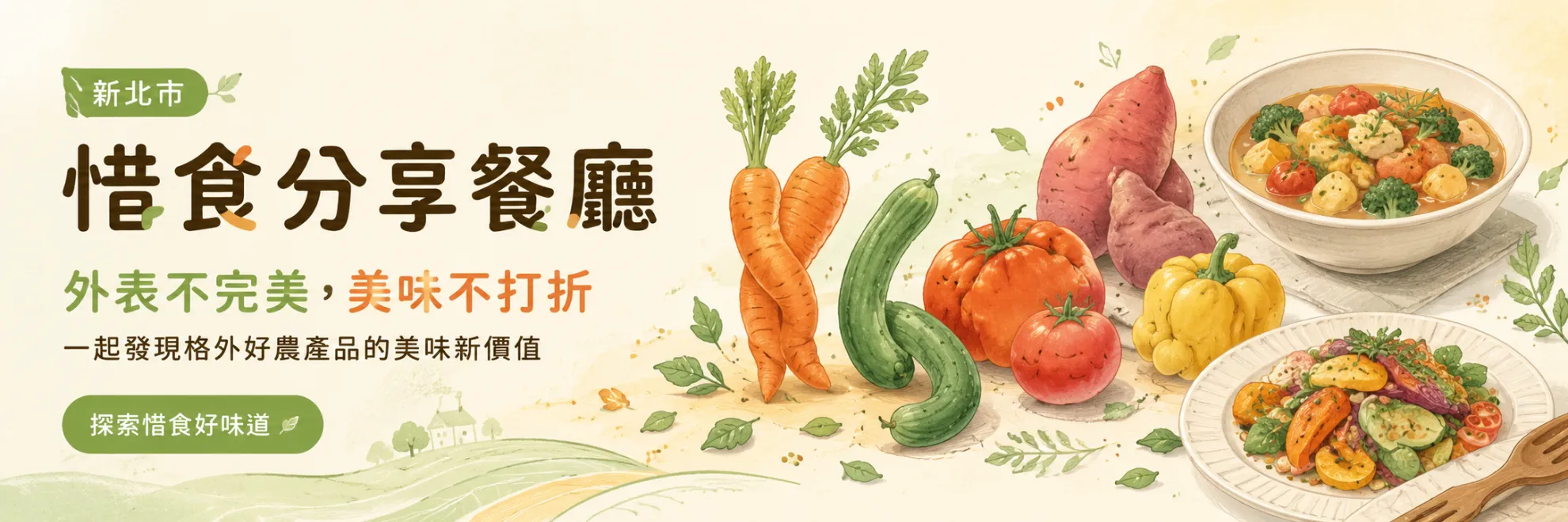 新北市「惜食分享餐廳」